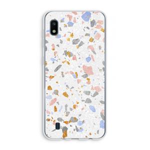 CaseCompany Terrazzo N°8: Samsung Galaxy A10 Transparant Hoesje