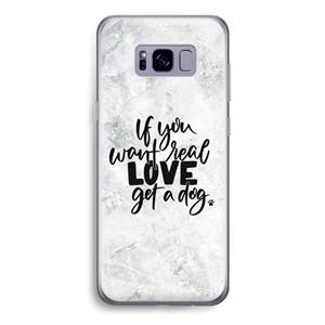 CaseCompany Partner in crime: Samsung Galaxy S8 Transparant Hoesje