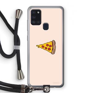 CaseCompany You Complete Me #1: Samsung Galaxy A21s Transparant Hoesje met koord