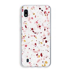 CaseCompany Terrazzo N°9: Samsung Galaxy A10 Transparant Hoesje