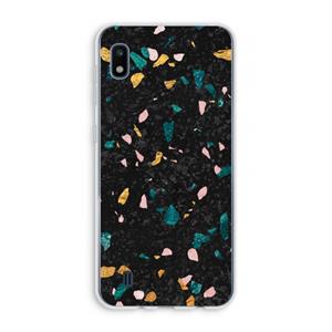 CaseCompany Terrazzo N°10: Samsung Galaxy A10 Transparant Hoesje