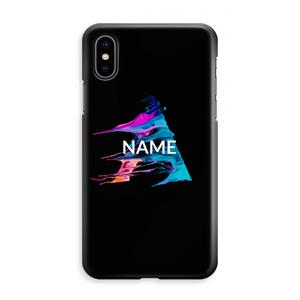 CaseCompany Abstract Spectrum: iPhone XS Max Volledig Geprint Hoesje