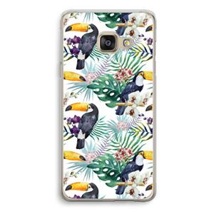CaseCompany Tukans: Samsung Galaxy A3 (2016) Transparant Hoesje