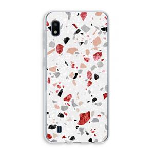 CaseCompany Terrazzo N°12: Samsung Galaxy A10 Transparant Hoesje