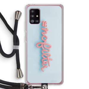CaseCompany nofilter: Samsung Galaxy A51 5G Transparant Hoesje met koord