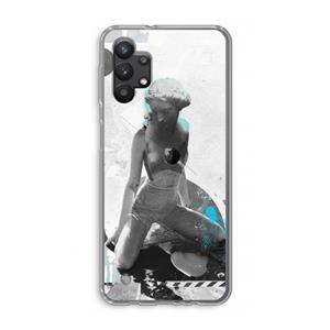 CaseCompany I will not feel a thing: Samsung Galaxy A32 5G Transparant Hoesje