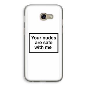 CaseCompany Safe with me: Samsung Galaxy A5 (2017) Transparant Hoesje
