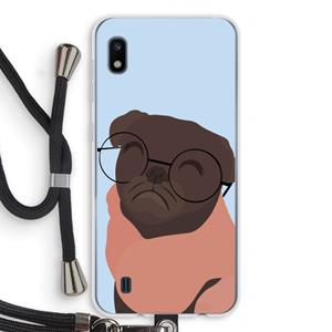 CaseCompany Ludo: Samsung Galaxy A10 Transparant Hoesje met koord