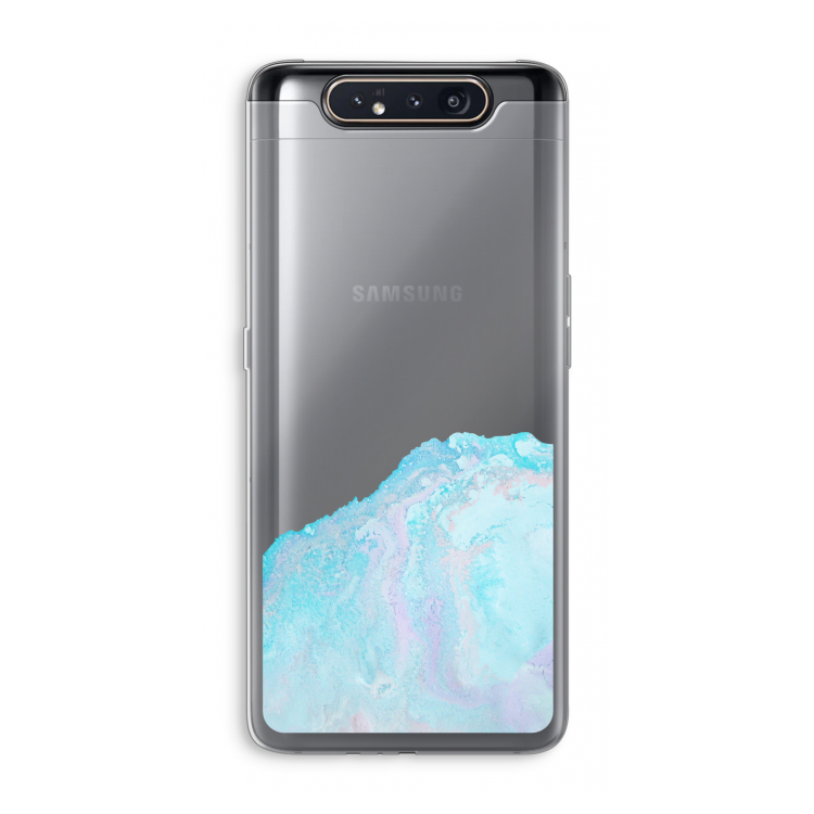 CaseCompany Fantasie pastel: Samsung Galaxy A80 Transparant Hoesje