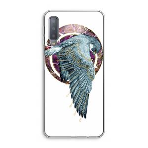 CaseCompany Golden Falcon: Samsung Galaxy A7 (2018) Transparant Hoesje