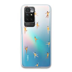 CaseCompany Dans #2: Xiaomi Redmi 10 Transparant Hoesje