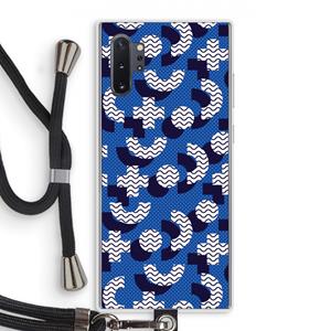 CaseCompany 8-bit N°5: Samsung Galaxy Note 10 Plus Transparant Hoesje met koord