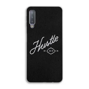 CaseCompany Hustle: Samsung Galaxy A7 (2018) Transparant Hoesje