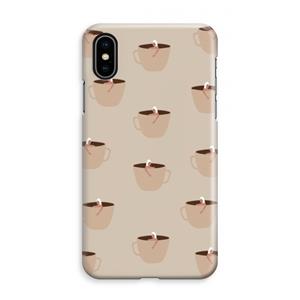 CaseCompany Morning coffee: iPhone XS Max Volledig Geprint Hoesje
