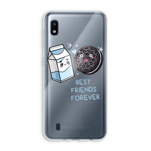 CaseCompany Best Friend Forever: Samsung Galaxy A10 Transparant Hoesje