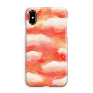 CaseCompany Lichte Wolken: iPhone XS Max Volledig Geprint Hoesje