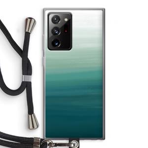CaseCompany Ocean: Samsung Galaxy Note 20 Ultra / Note 20 Ultra 5G Transparant Hoesje met koord