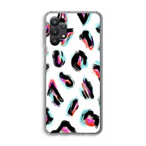 CaseCompany Cheetah color: Samsung Galaxy A32 5G Transparant Hoesje