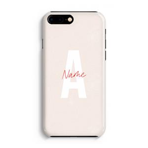 CaseCompany Strawberry Milkshake: Volledig Geprint iPhone 7 Plus Hoesje