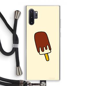 CaseCompany Frisco: Samsung Galaxy Note 10 Plus Transparant Hoesje met koord