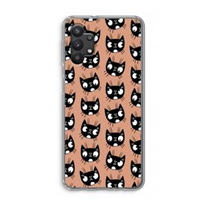 CaseCompany Kat: Samsung Galaxy A32 5G Transparant Hoesje