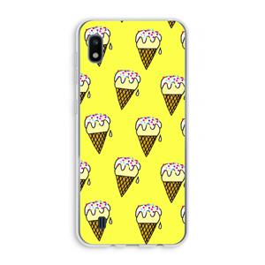 CaseCompany Isjes: Samsung Galaxy A10 Transparant Hoesje