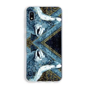 CaseCompany Golden Fox: Samsung Galaxy A10 Transparant Hoesje