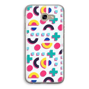 CaseCompany 8-bit N°2: Samsung Galaxy A5 (2017) Transparant Hoesje