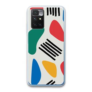 CaseCompany Illustratieve pop 1: Xiaomi Redmi 10 Transparant Hoesje