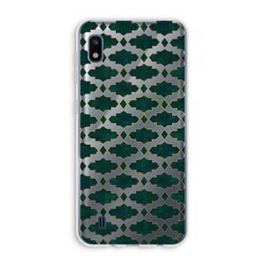 CaseCompany Moroccan tiles: Samsung Galaxy A10 Transparant Hoesje