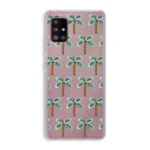 CaseCompany Paradise: Samsung Galaxy A51 5G Transparant Hoesje