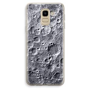 CaseCompany Maanlandschap: Samsung Galaxy J6 (2018) Transparant Hoesje