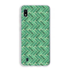 CaseCompany Moroccan tiles 2: Samsung Galaxy A10 Transparant Hoesje