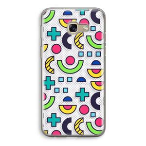 CaseCompany 8-bit N°6: Samsung Galaxy A5 (2017) Transparant Hoesje