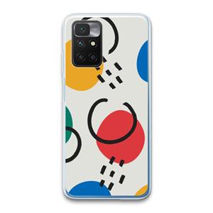 CaseCompany Illustratieve pop 3: Xiaomi Redmi 10 Transparant Hoesje