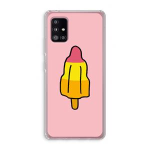 CaseCompany Raketijsje: Samsung Galaxy A51 5G Transparant Hoesje