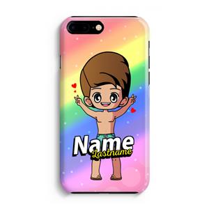 CaseCompany Chibi Maker man: Volledig Geprint iPhone 7 Plus Hoesje