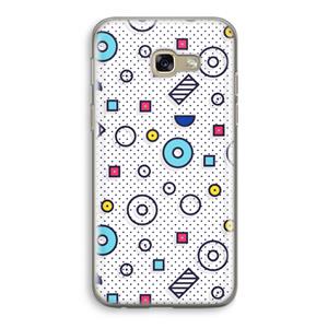 CaseCompany 8-bit N°9: Samsung Galaxy A5 (2017) Transparant Hoesje