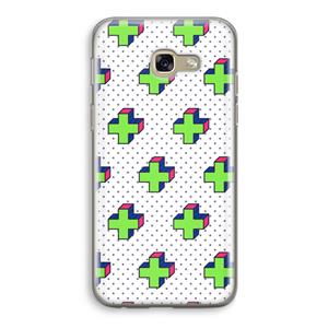 CaseCompany 8-bit N°10: Samsung Galaxy A5 (2017) Transparant Hoesje
