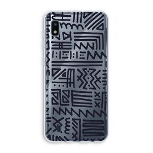 CaseCompany Marrakech print: Samsung Galaxy A10 Transparant Hoesje
