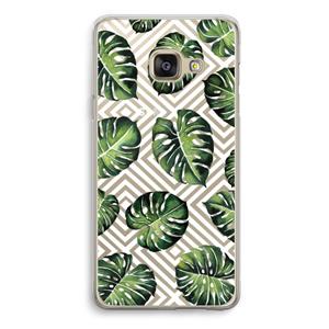 CaseCompany Geometrische jungle: Samsung Galaxy A3 (2016) Transparant Hoesje
