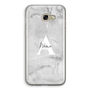 CaseCompany Ivory Marble: Samsung Galaxy A5 (2017) Transparant Hoesje