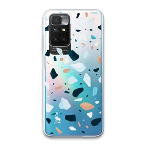 CaseCompany Terrazzo N°13: Xiaomi Redmi 10 Transparant Hoesje