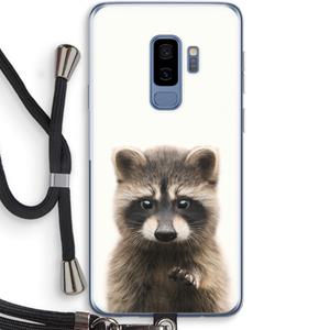 CaseCompany Rocco: Samsung Galaxy S9 Plus Transparant Hoesje met koord