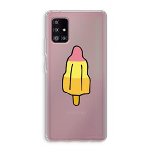 CaseCompany Raketijsje: Samsung Galaxy A51 5G Transparant Hoesje