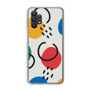 CaseCompany Illustratieve pop 3: Samsung Galaxy A32 5G Transparant Hoesje