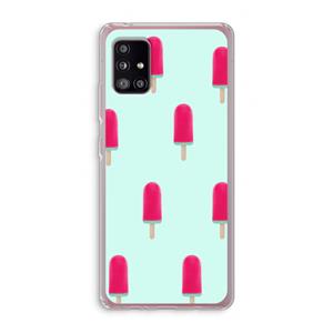 CaseCompany Waterijsje: Samsung Galaxy A51 5G Transparant Hoesje