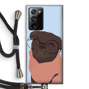 CaseCompany Ludo: Samsung Galaxy Note 20 Ultra / Note 20 Ultra 5G Transparant Hoesje met koord
