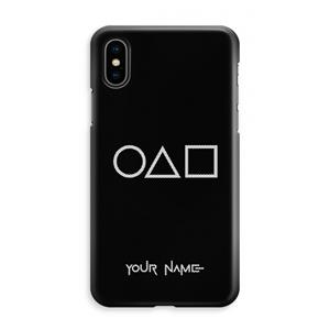 CaseCompany Squid Game: iPhone XS Max Volledig Geprint Hoesje
