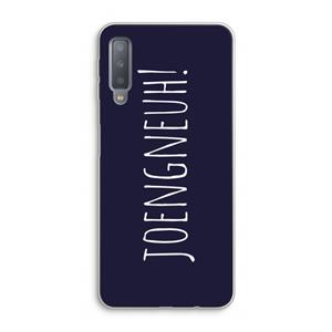 CaseCompany Joengneuh!: Samsung Galaxy A7 (2018) Transparant Hoesje